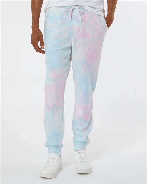 Independent Trading Co. - Unisex Tie-Dyed Fleece Sweatpants - PRM50PTTD