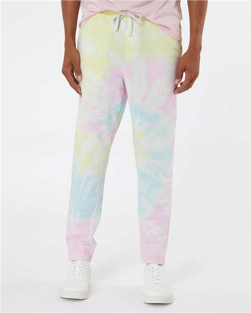 Independent Trading Co. - Unisex Tie-Dyed Fleece Sweatpants - PRM50PTTD