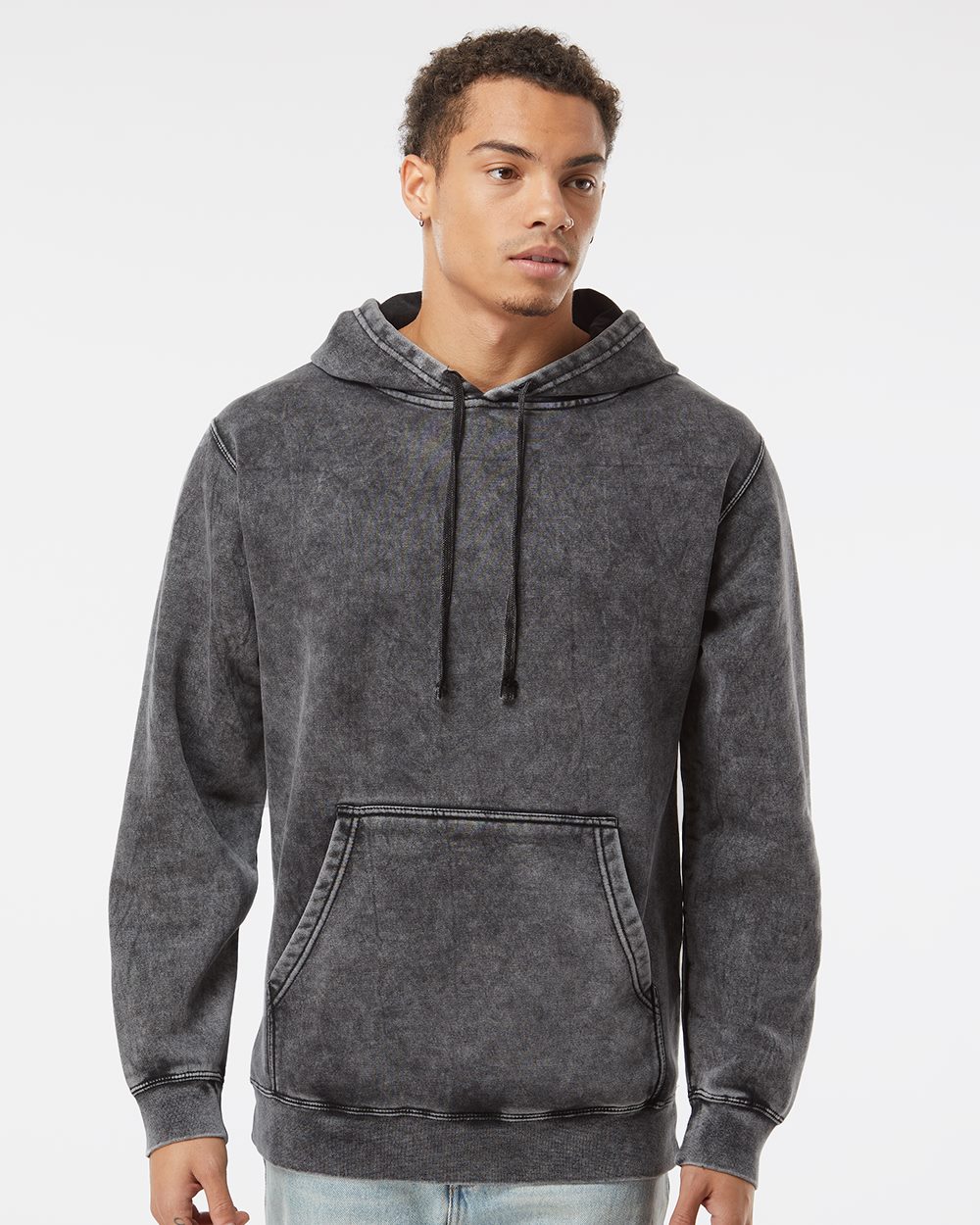 Independent Trading Co. - Unisex Midweight Mineral Wash Hooded Sweatshirt - PRM4500MW