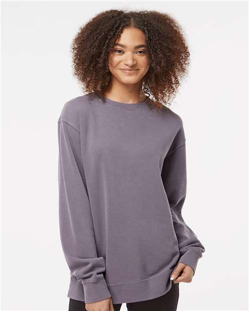 Independent Trading Co. - Unisex Midweight Pigment-Dyed Crewneck Sweatshirt - PRM3500