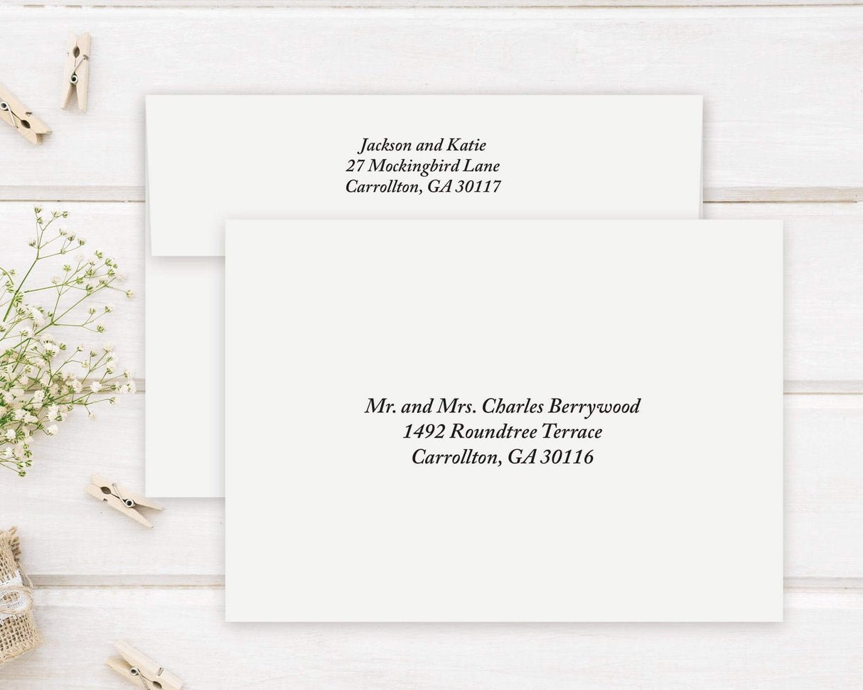 Envelope Addressing Options - goprintplus