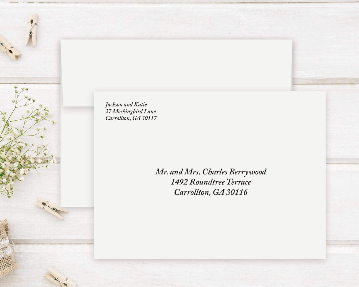 Envelope Addressing Options - goprintplus