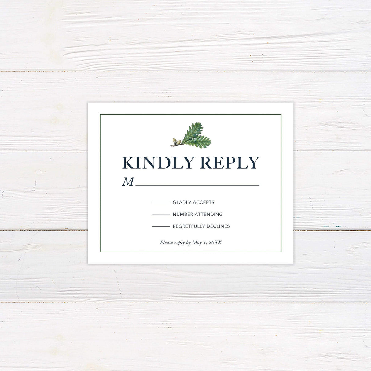 Acorn Invitations - goprintplus