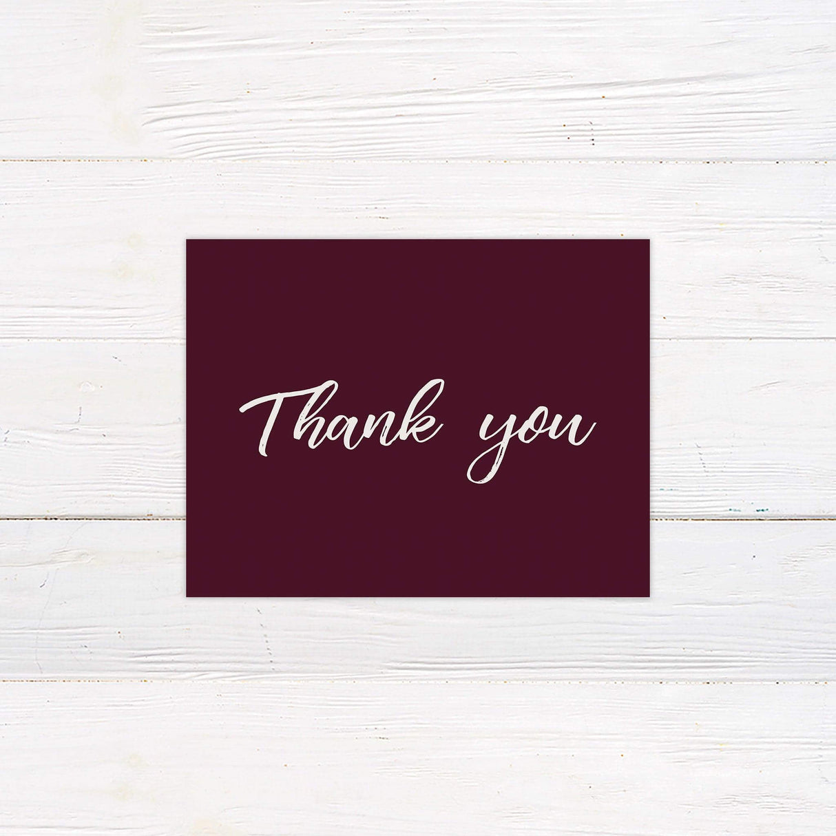 Ampersand Thank You Card - goprintplus