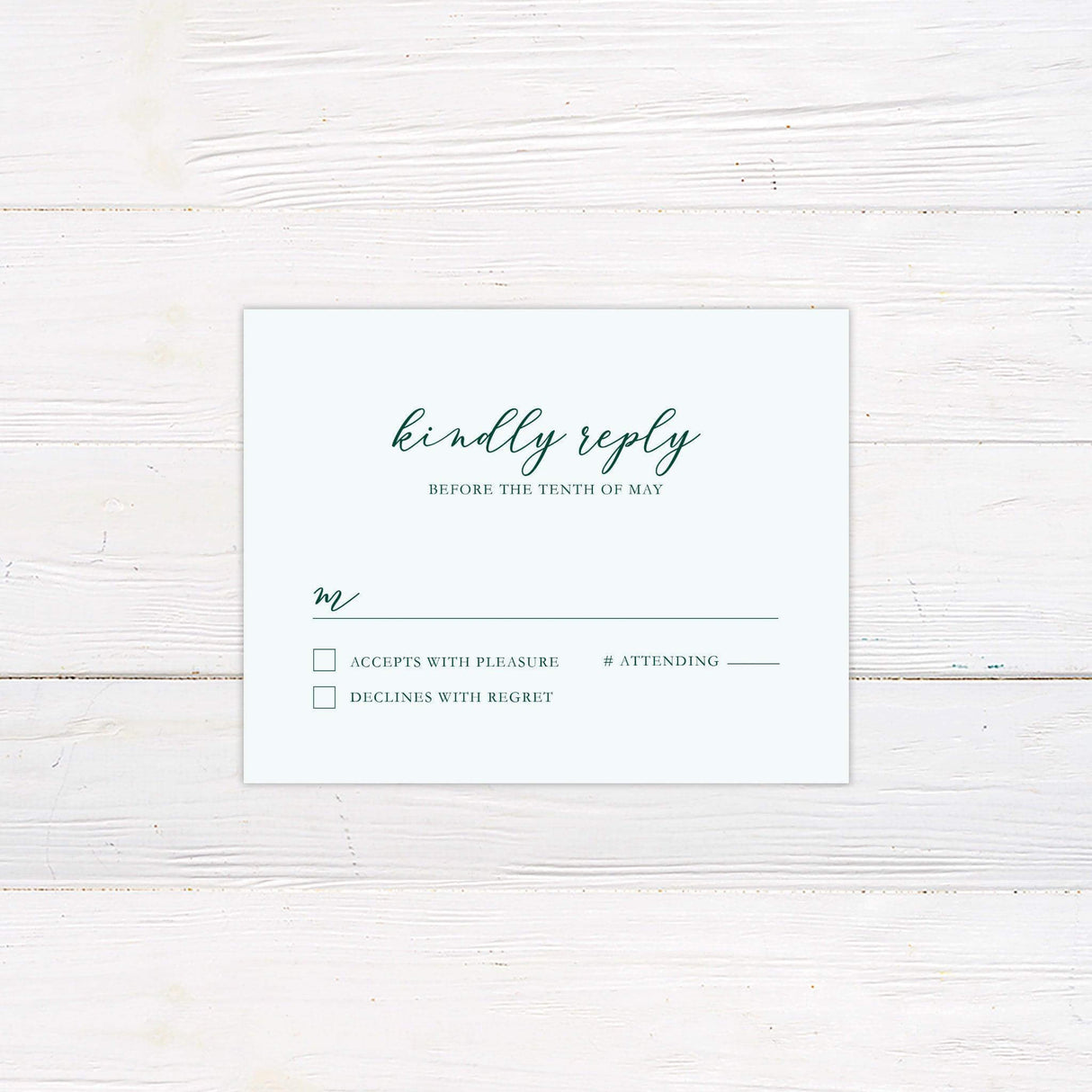 Aqua Tide RSVP - goprintplus