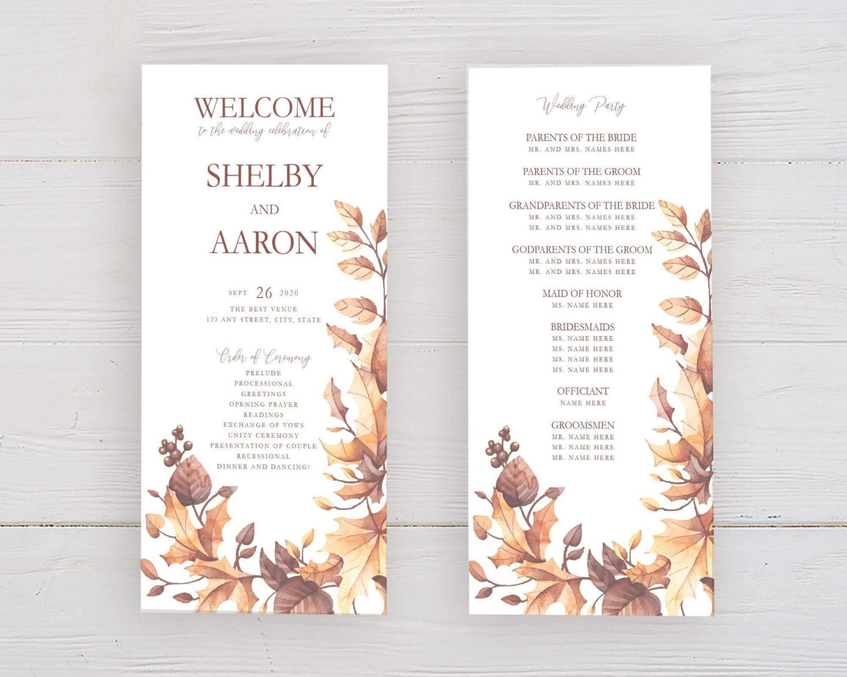 Autumn Leaves Program - goprintplus