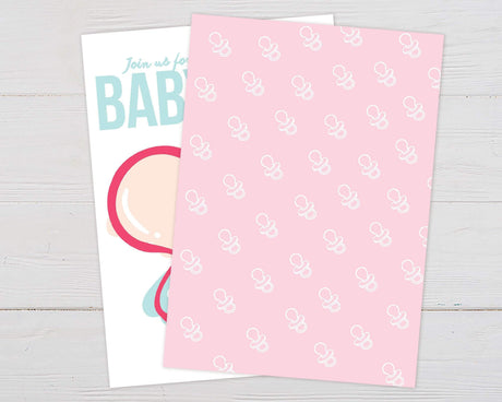 Baby Binky Shower - goprintplus