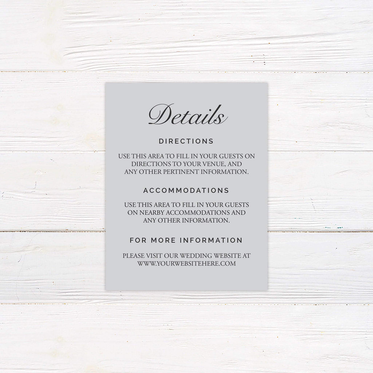 Baby's Breath Details Card - goprintplus