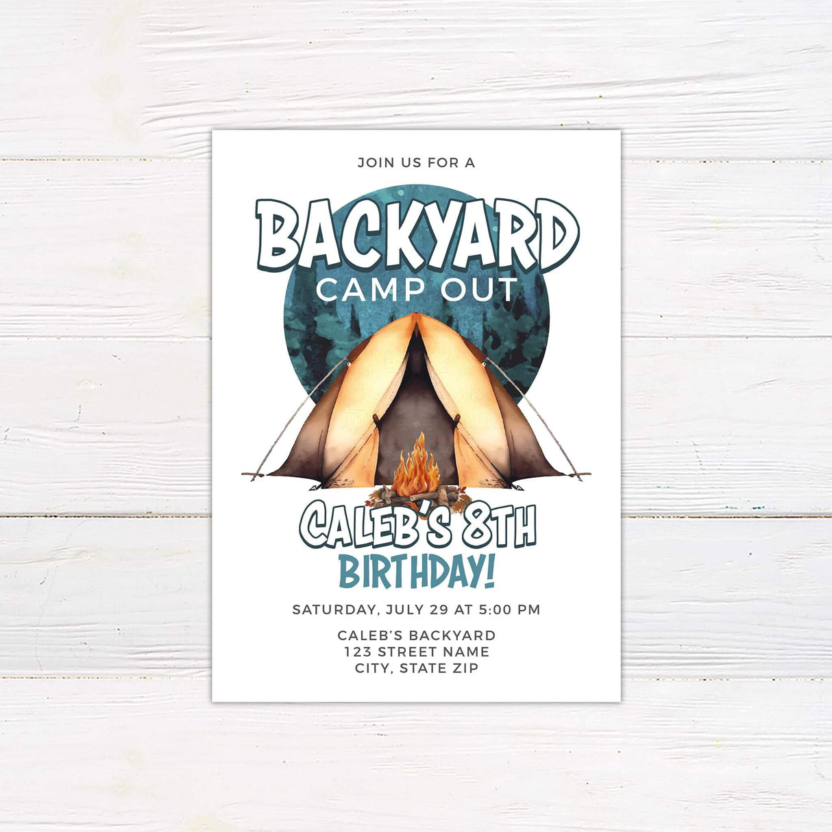 Backyard-Camp-Out-Invitation-Front-Thumbnail