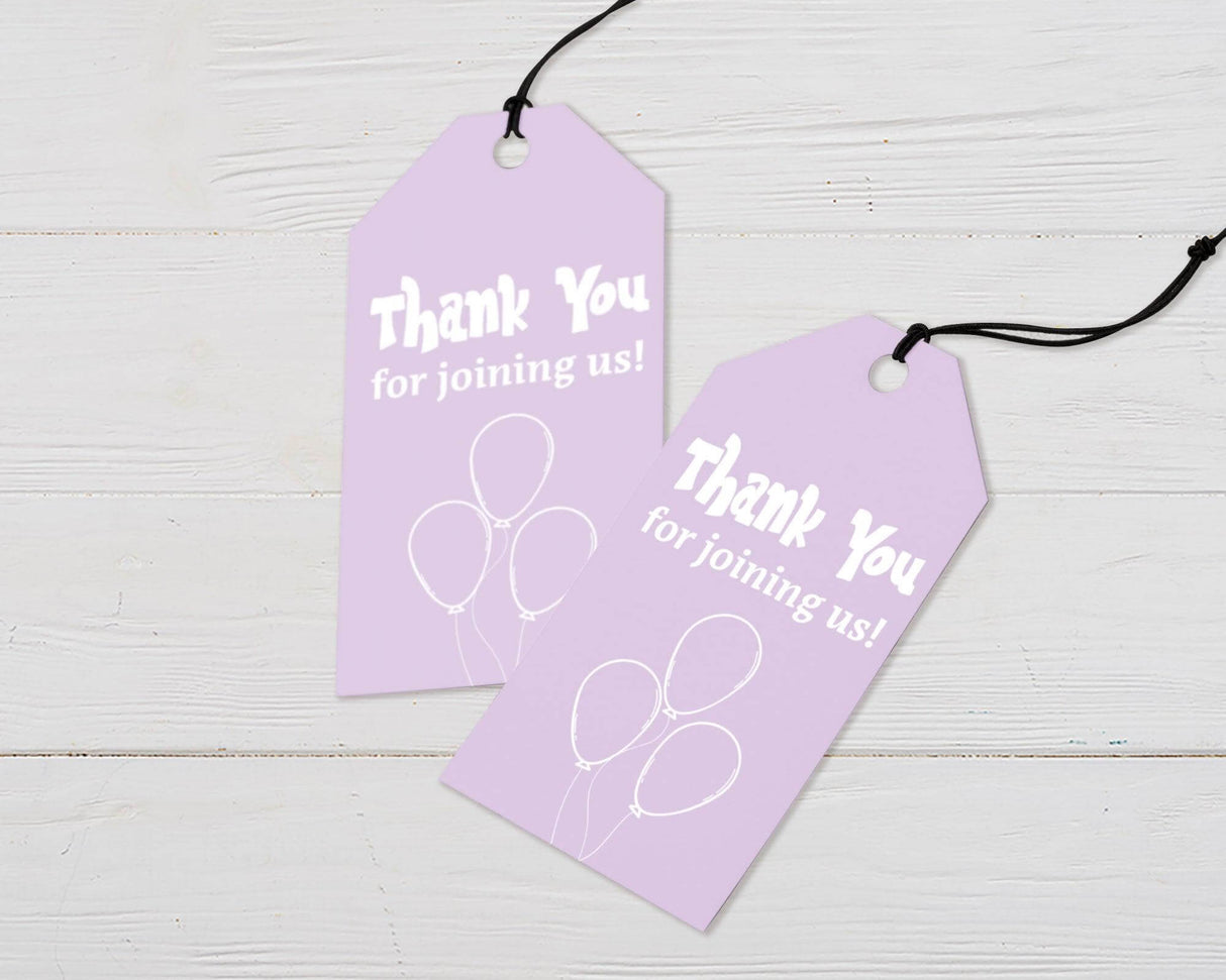 Balloon Outline Favor Tags - goprintplus