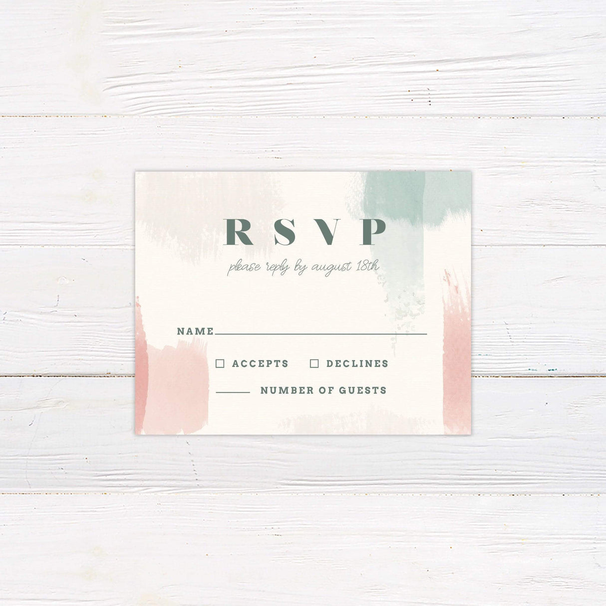 Blissful Brush RSVP - goprintplus