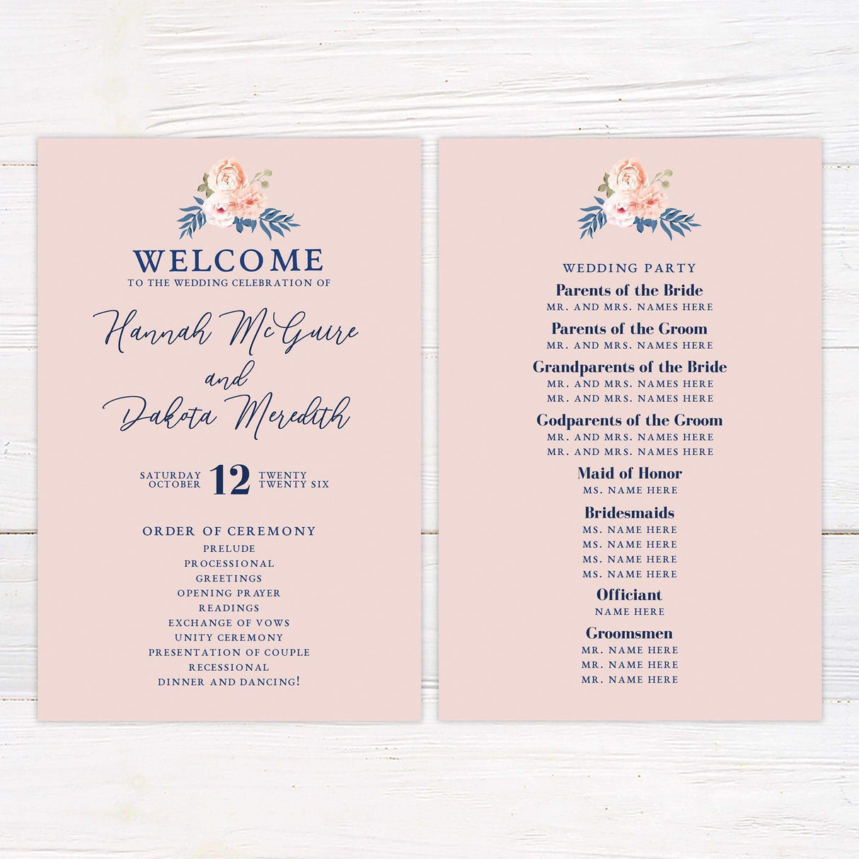 Blissful Peonies Invitations - goprintplus