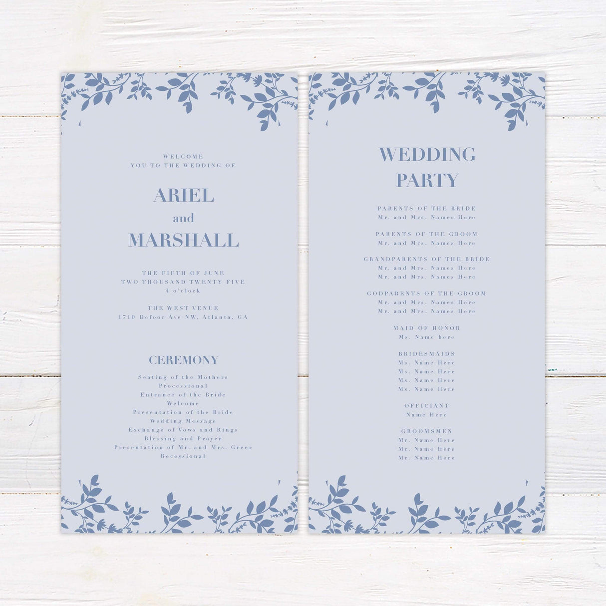Blue Bell Invitations - goprintplus