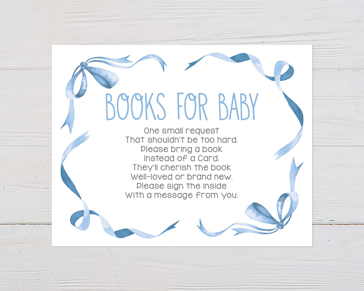 Blue ribbons 2 Books for Baby - Go Print Plus