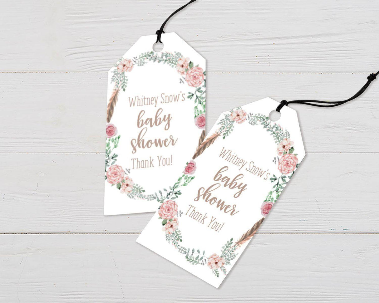 Bohemian Wreath Shower - goprintplus