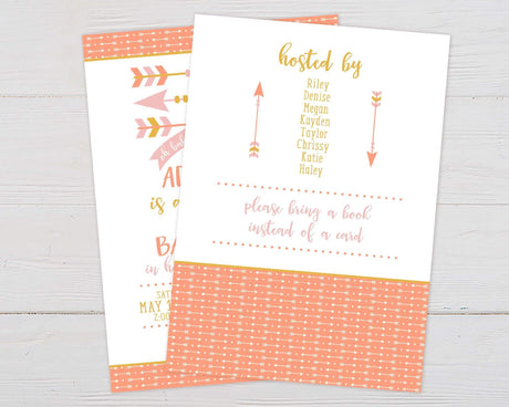 Boho Arrows Baby Shower - goprintplus