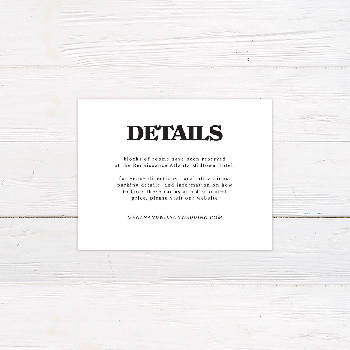 Bold Minimalist Details Cards - goprintplus