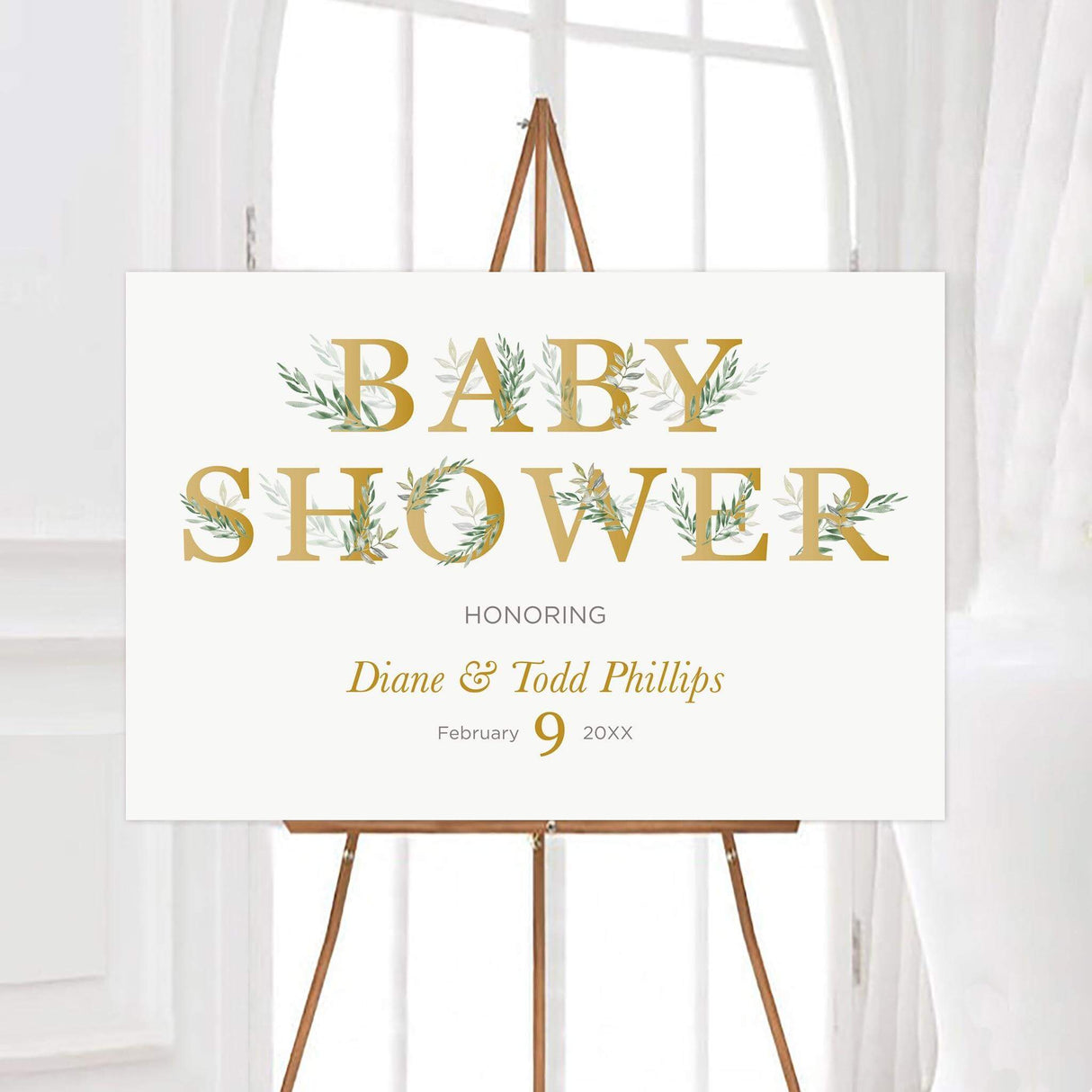 Botanical Leaf Shower - goprintplus