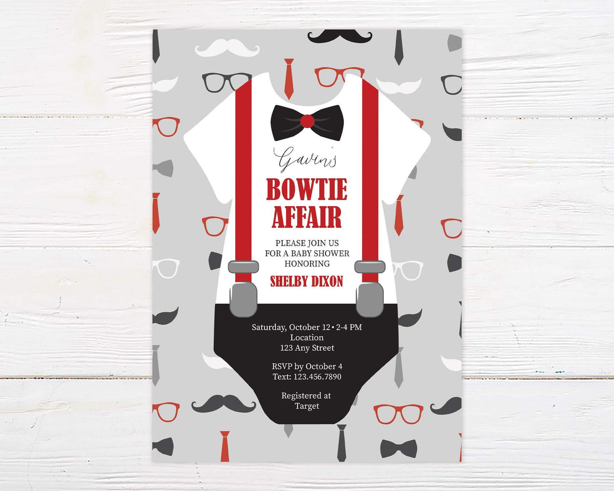 Bow Tie Affair Shower - goprintplus