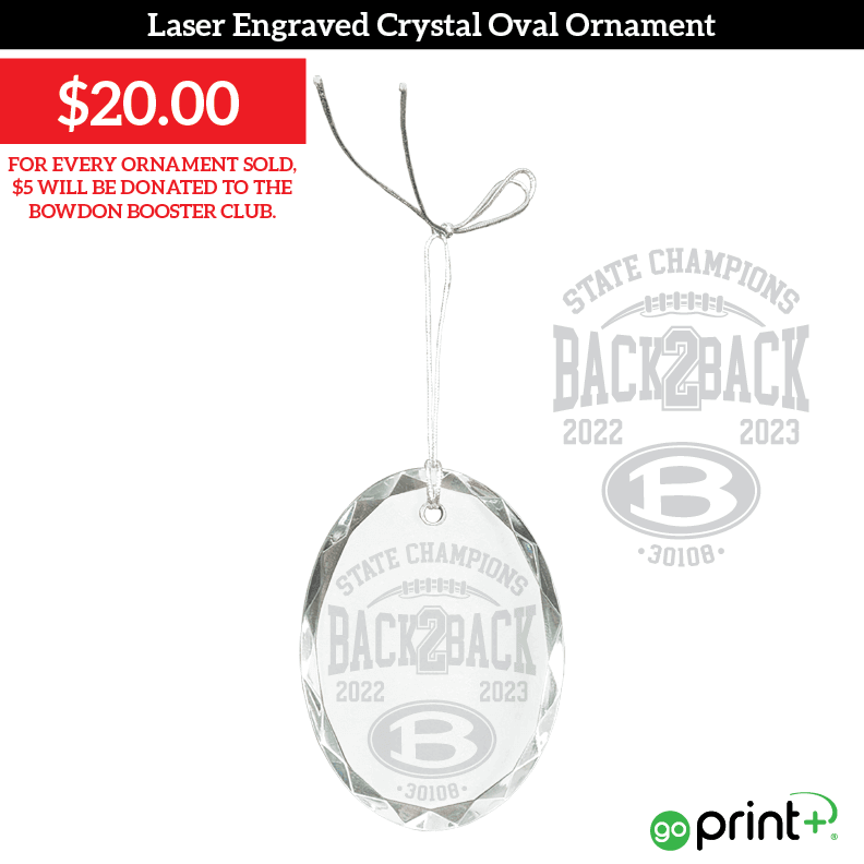 Christmas Ornament Back 2 Back BHS - goprintplus