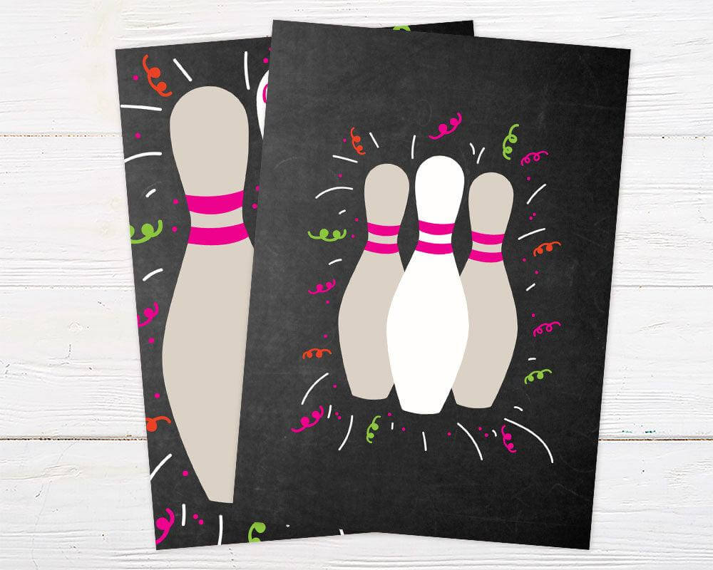 Bowling Birthday Party - goprintplus