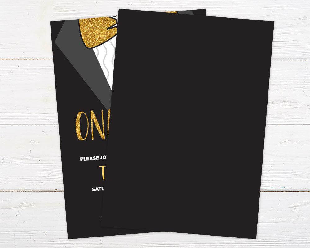 Boy's 1st Birthday Invitation - goprintplus