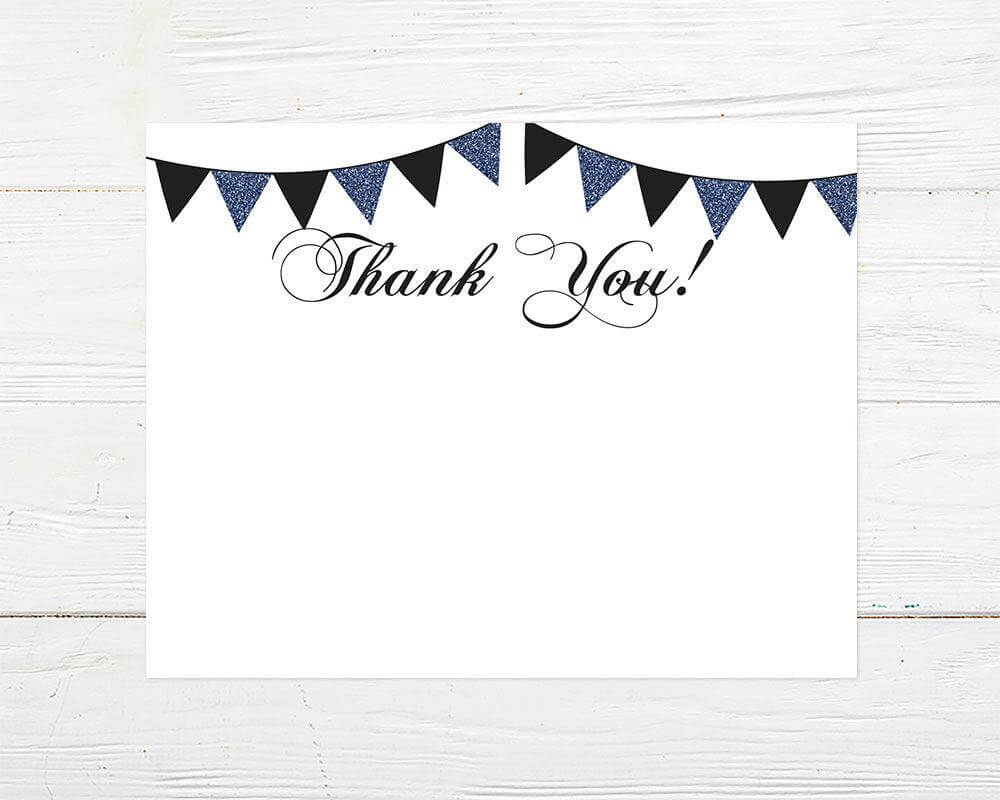 Boy's 1st Party Thank You Card - goprintplus