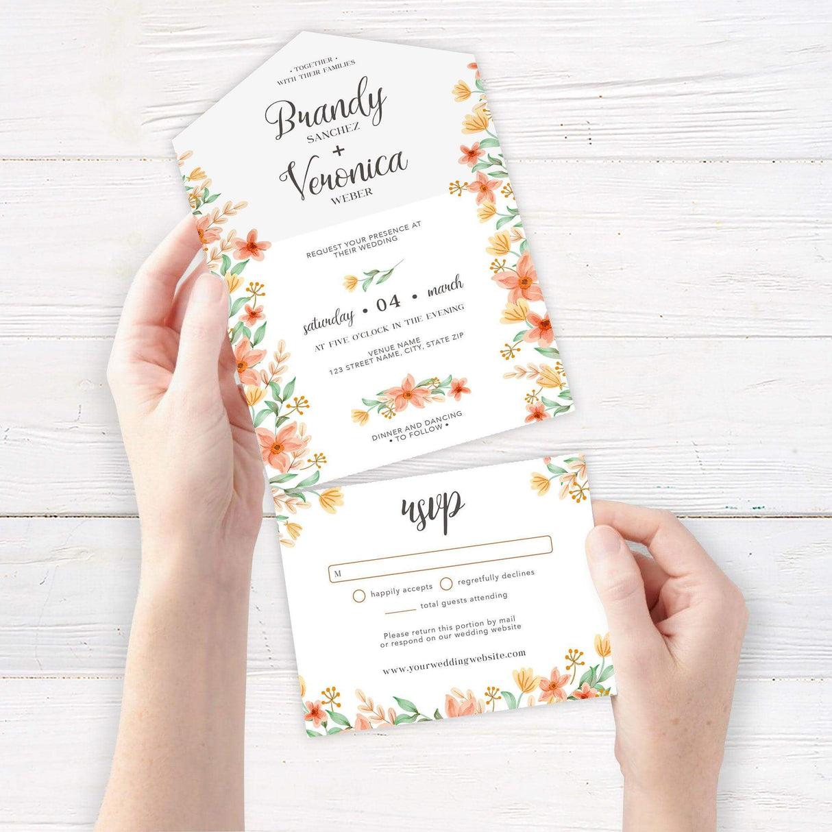 Bright Floral All in One - goprintplus
