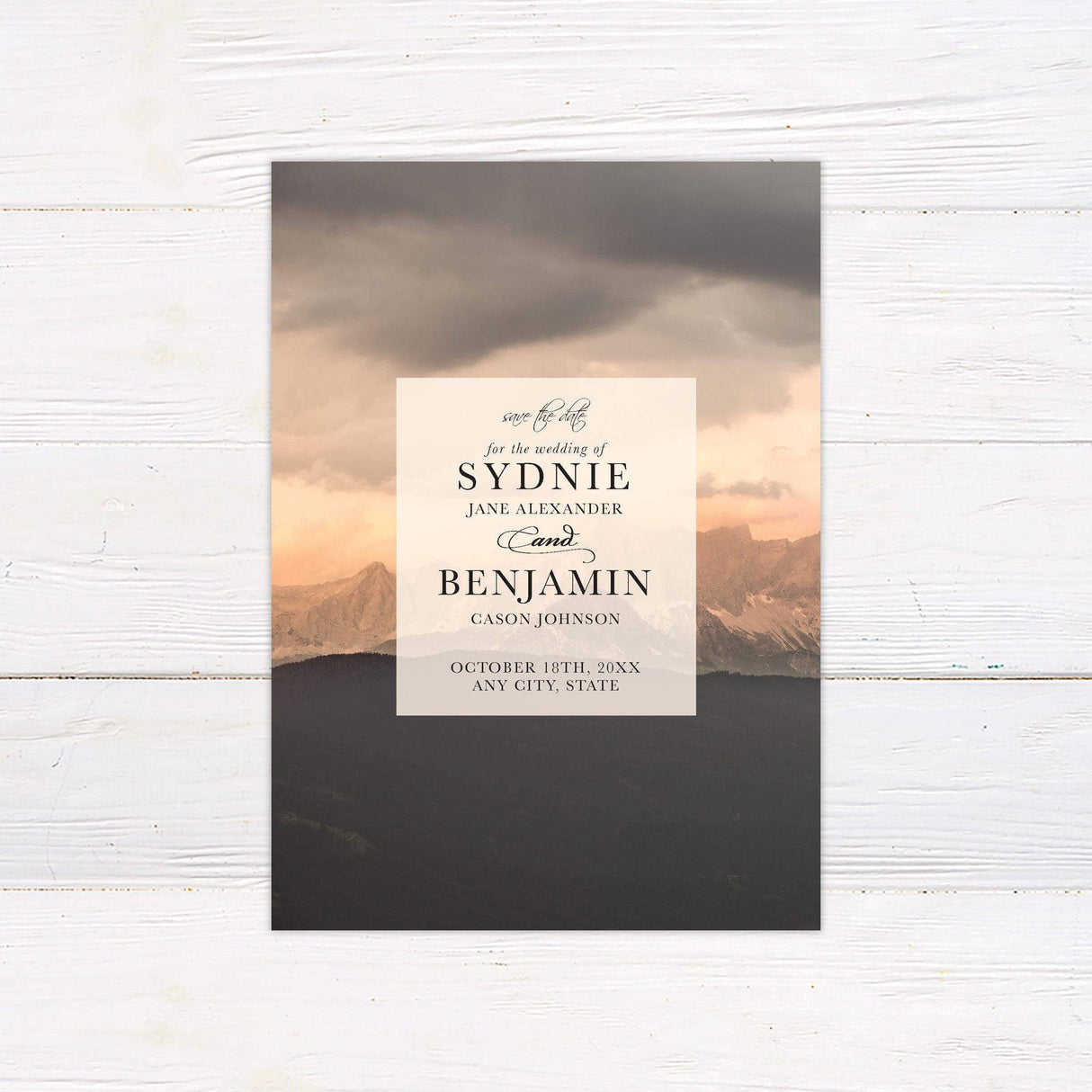 Canyon Invitations - goprintplus