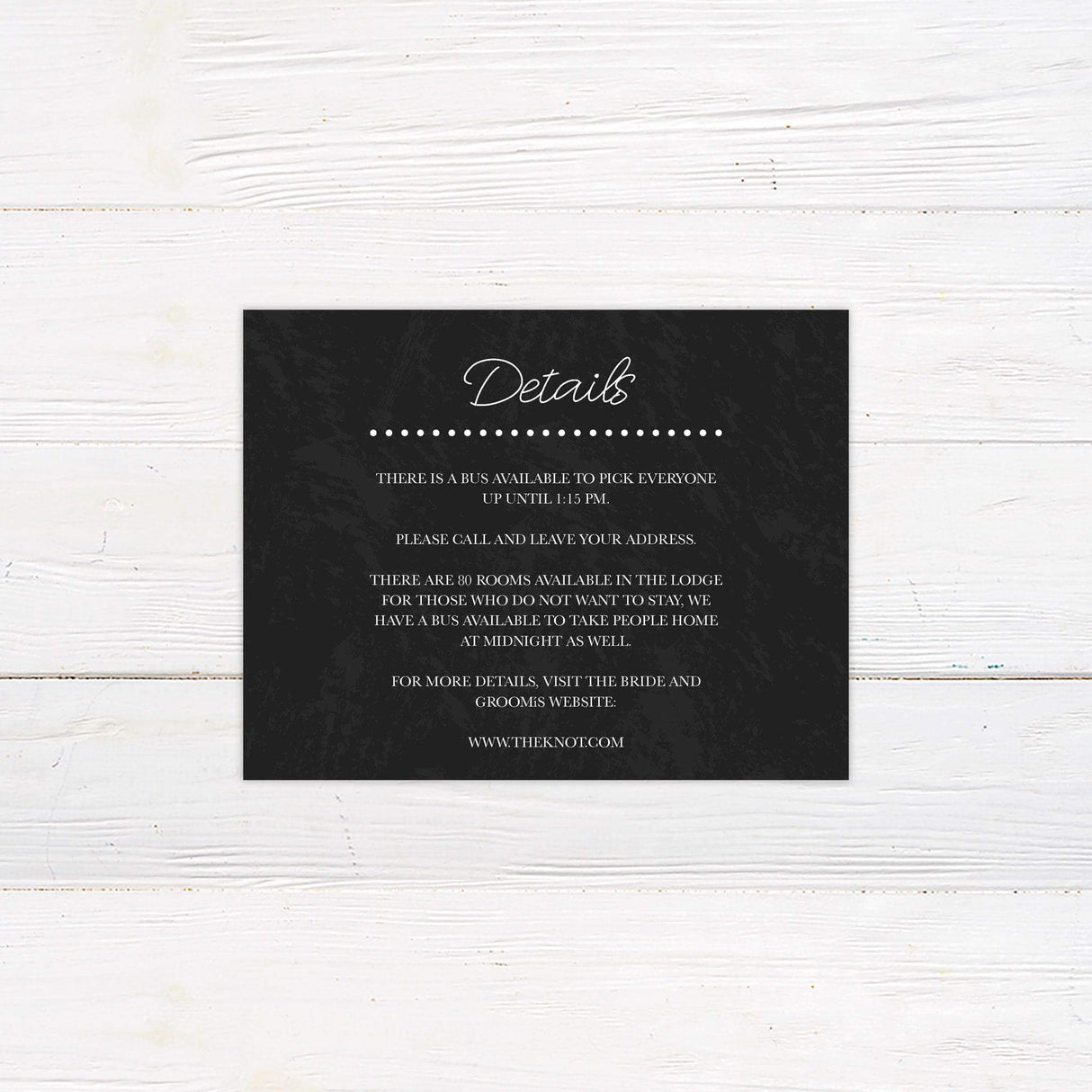 Chalk Dusted Leaves Invitations - goprintplus