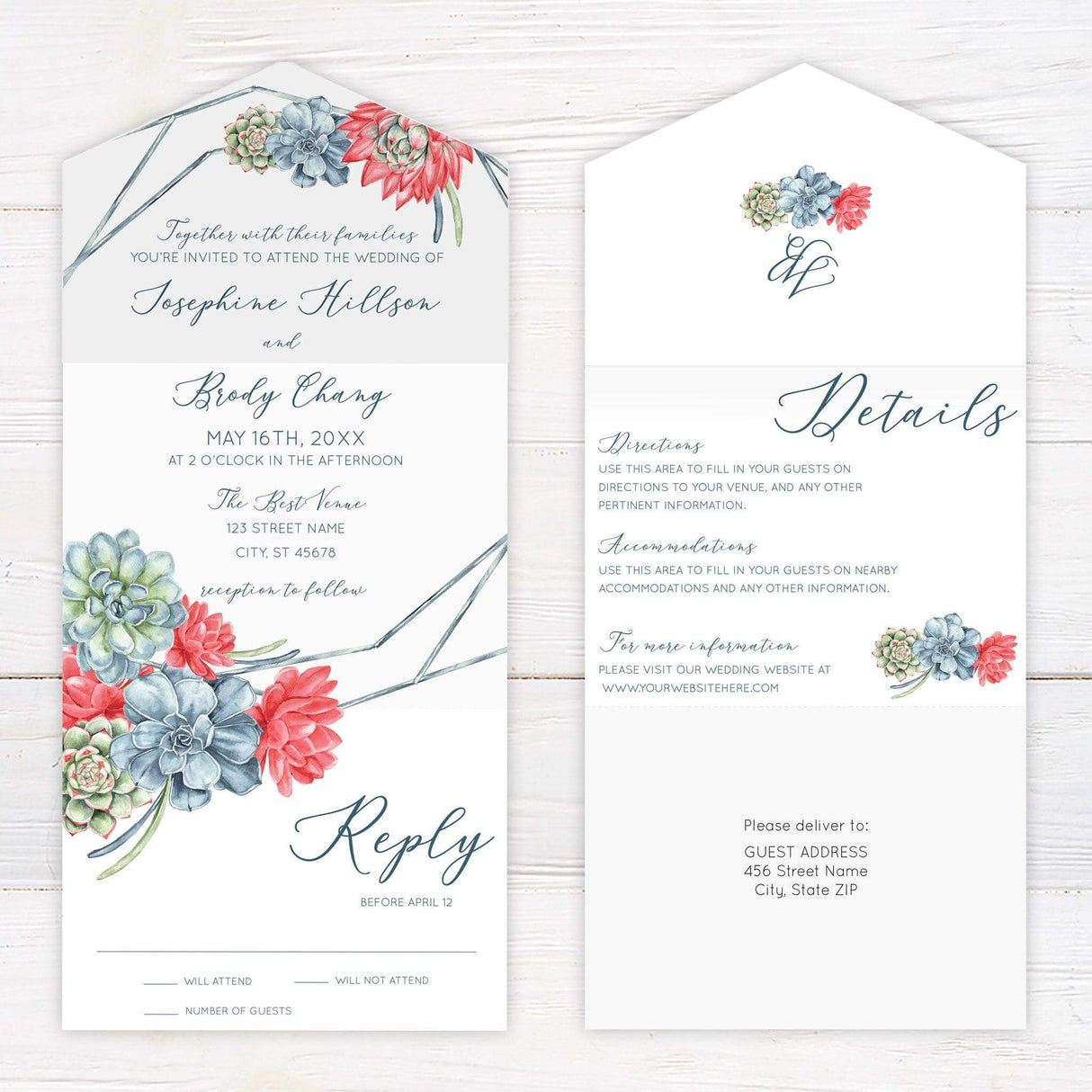 Charming Succulents All in One - goprintplus