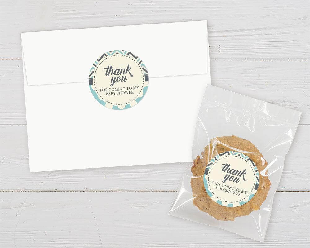 Chevron and Dots Sticker - goprintplus
