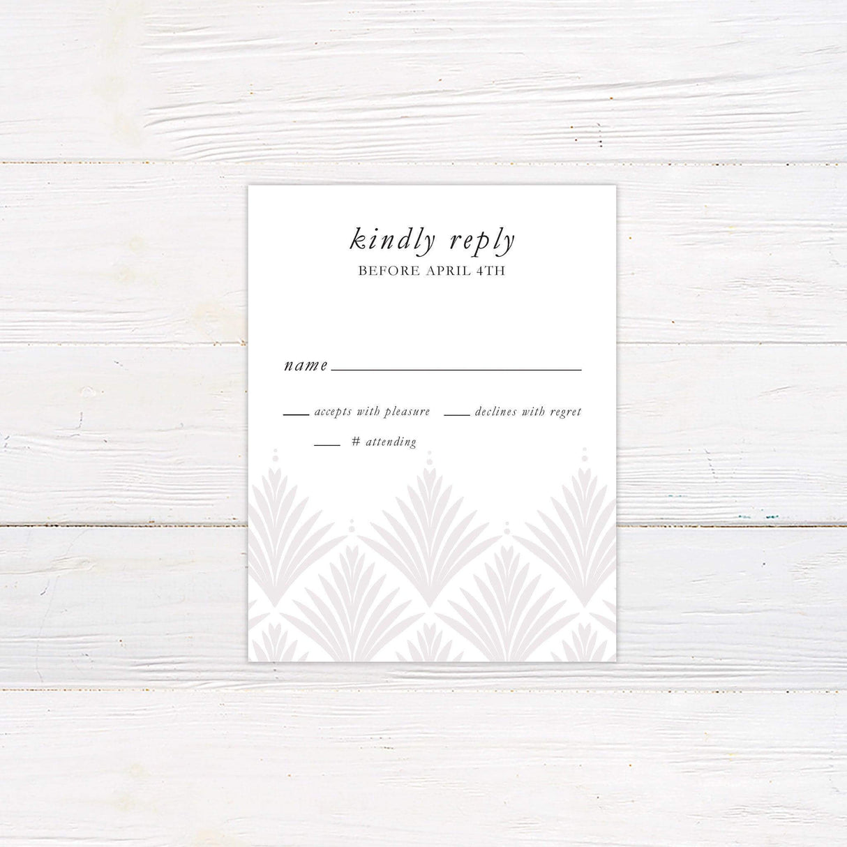 Classic Gatsby RSVP - goprintplus
