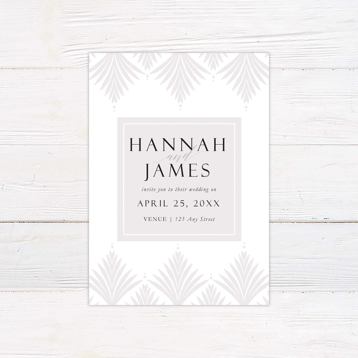 Classic Gatsby Invitations - goprintplus