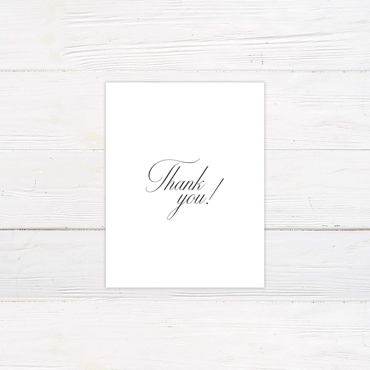 Classic Thank You Card - goprintplus
