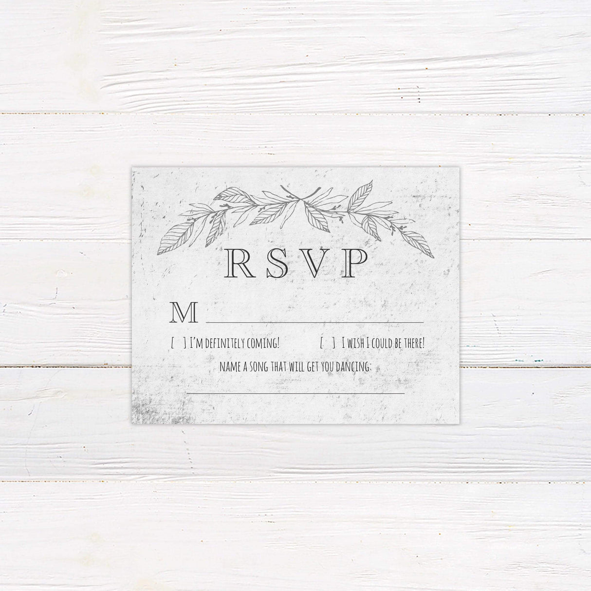 Concrete Silver Invitations - goprintplus