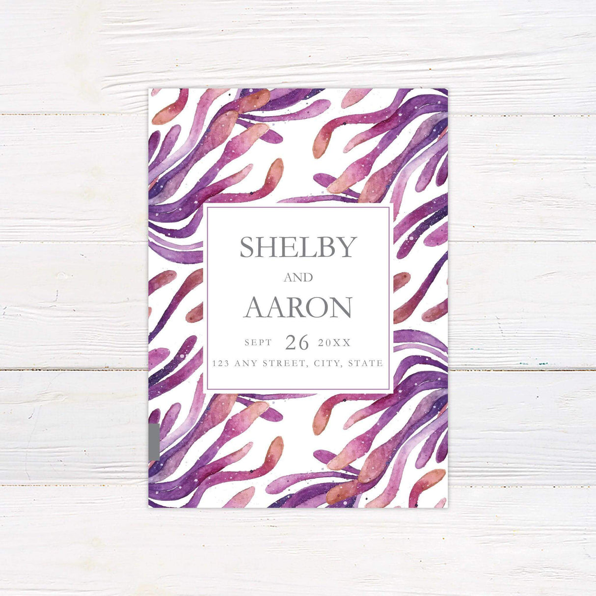 Coral Reef Invitations - goprintplus