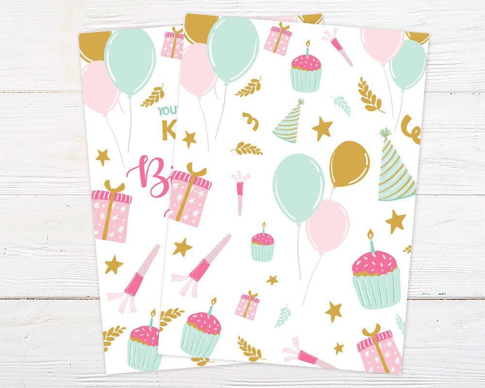 Cupcake Birthday Invitation - goprintplus