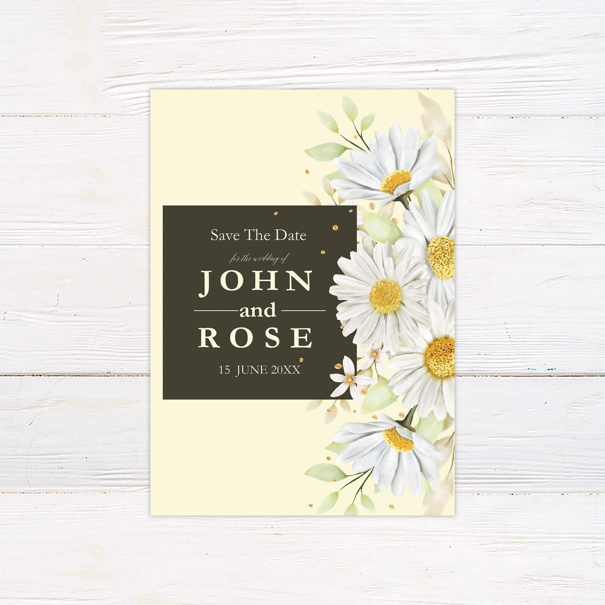 Daisy Save The Date - goprintplus