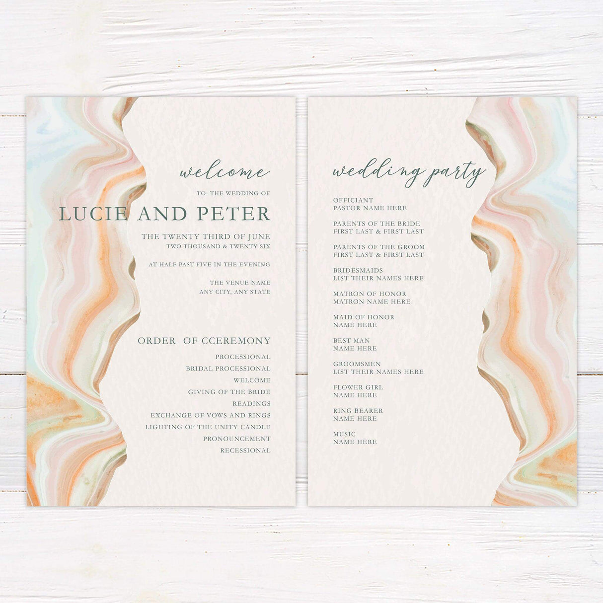Desert Sand Invitations - goprintplus