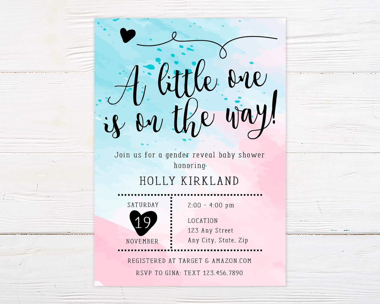 Divided Watercolor Shower - goprintplus