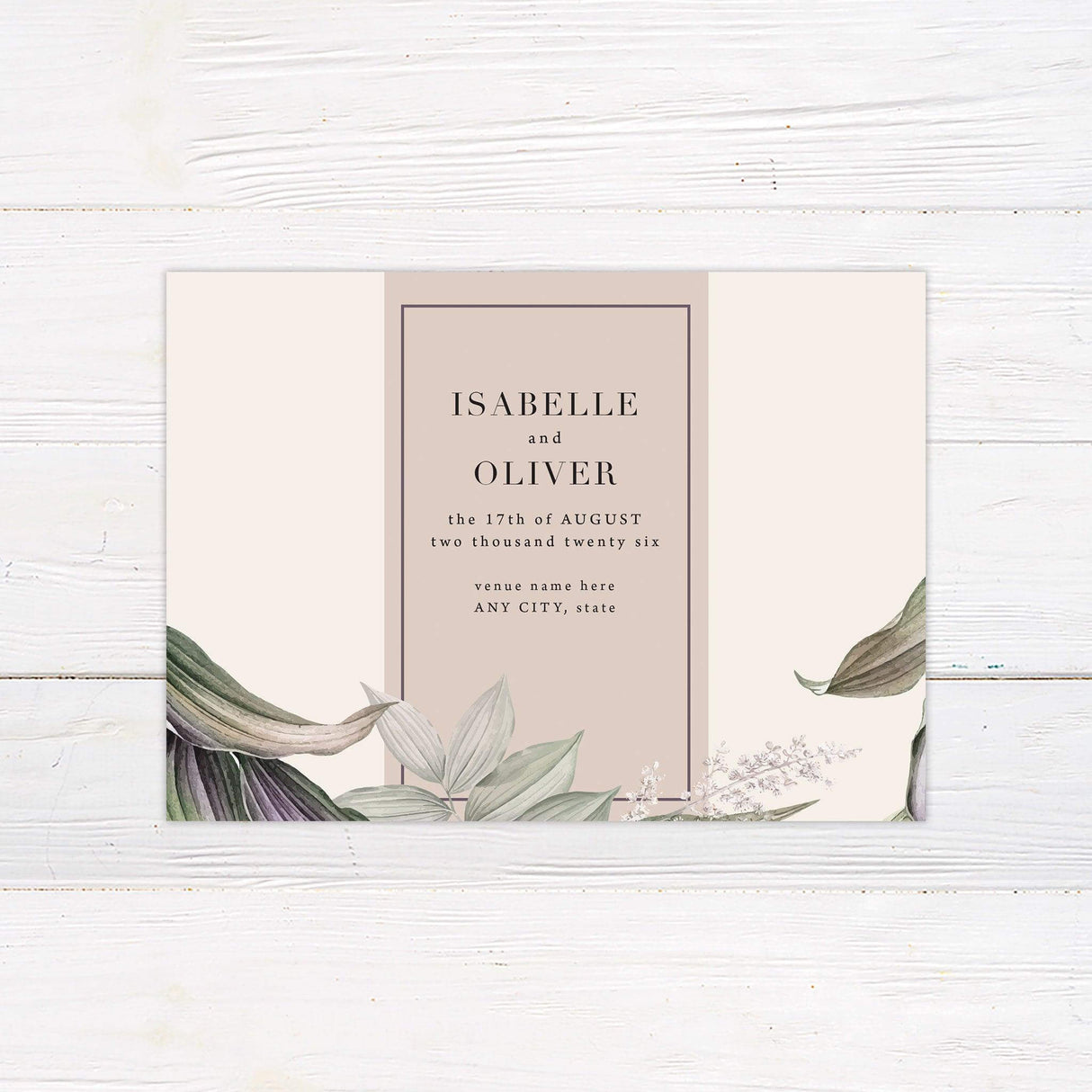 Dreamy Floral Invitations - goprintplus