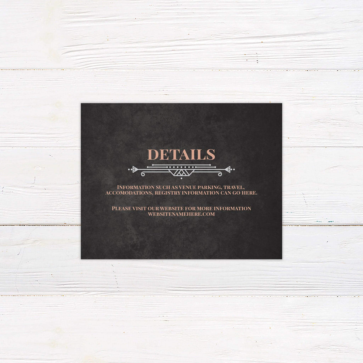 East Egg Gatsby Details Cards - goprintplus