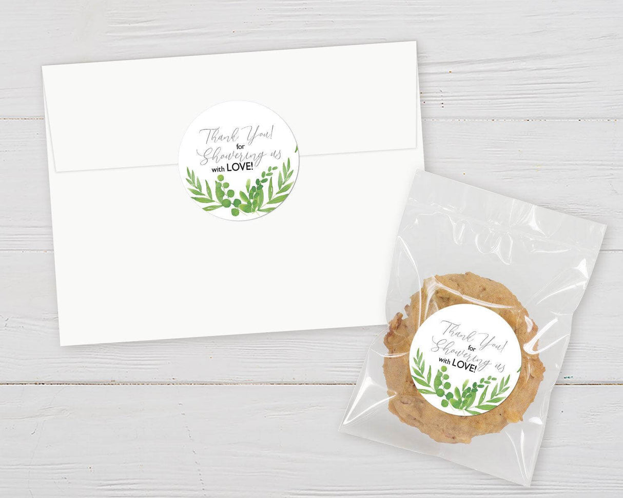 Elegant Leaf Sticker - goprintplus