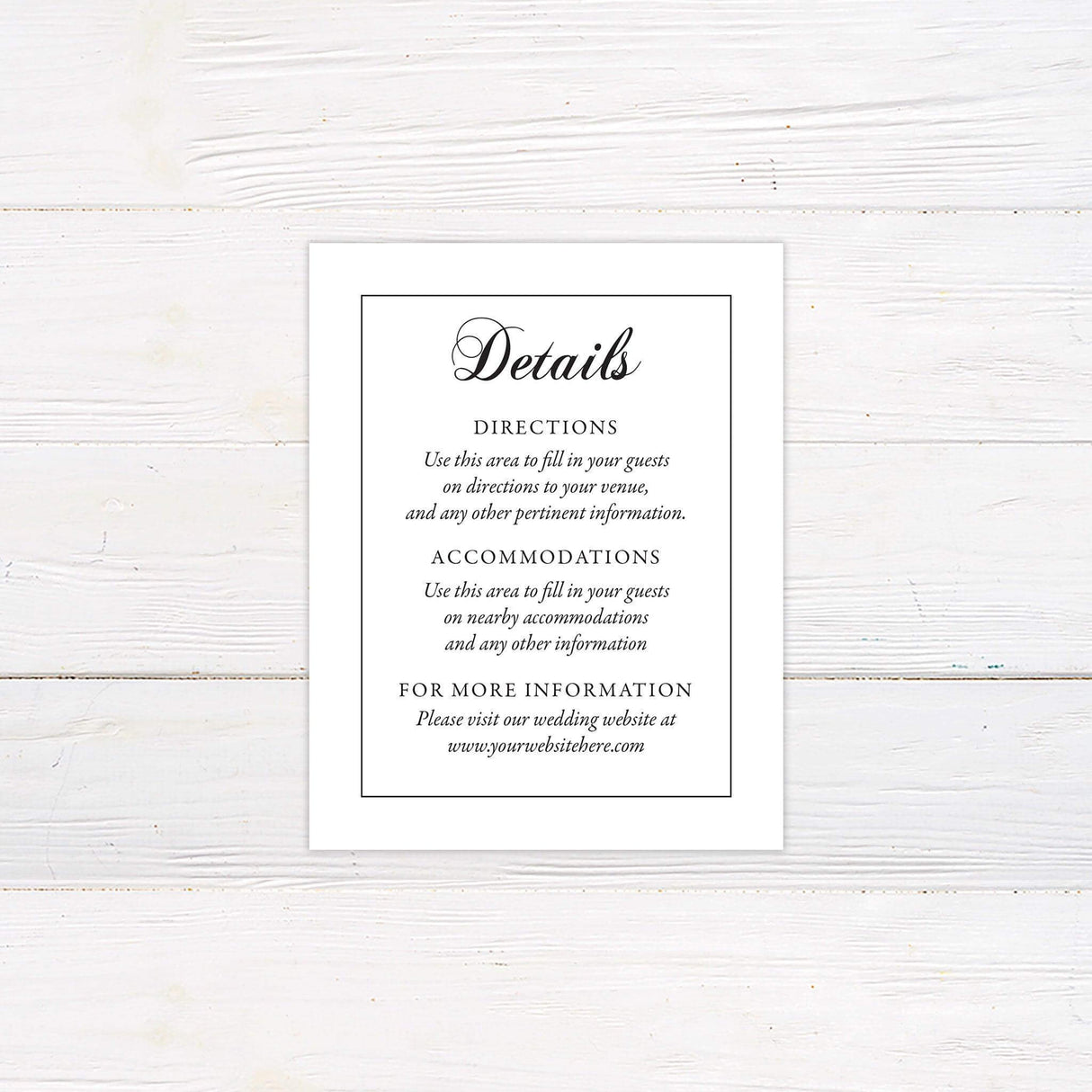 Elegant Details Cards - goprintplus
