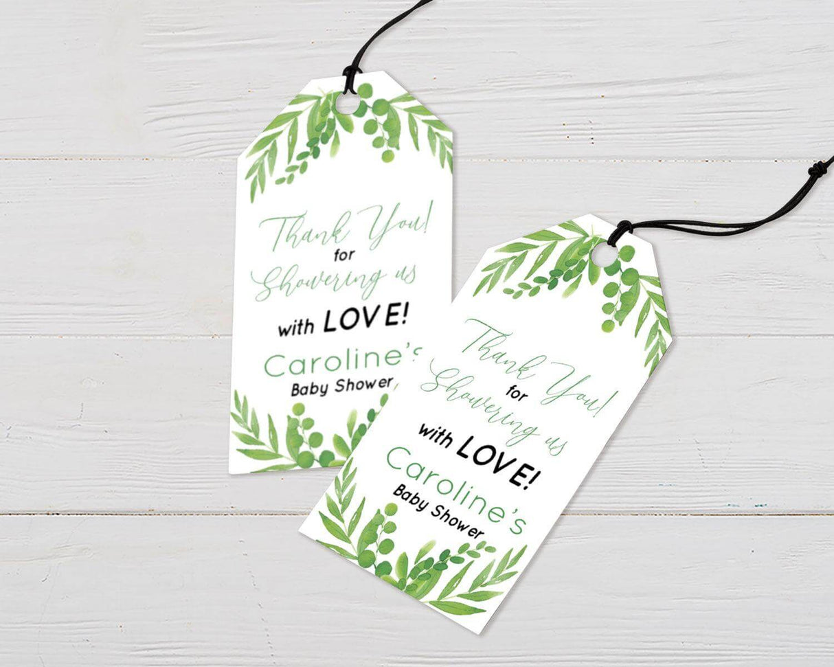 Elegant Leaf Shower - goprintplus