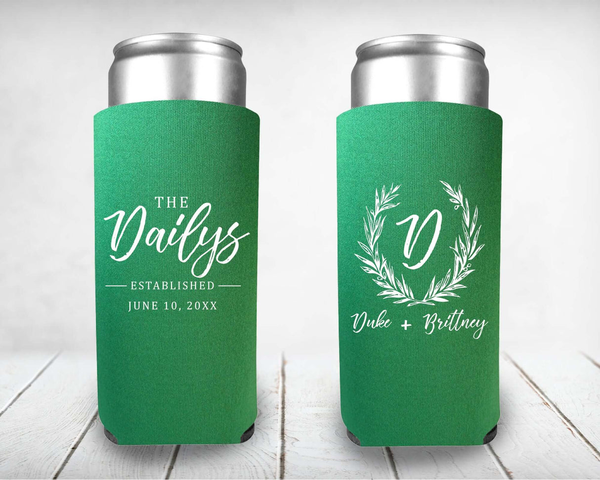 Koozie plegable delgado