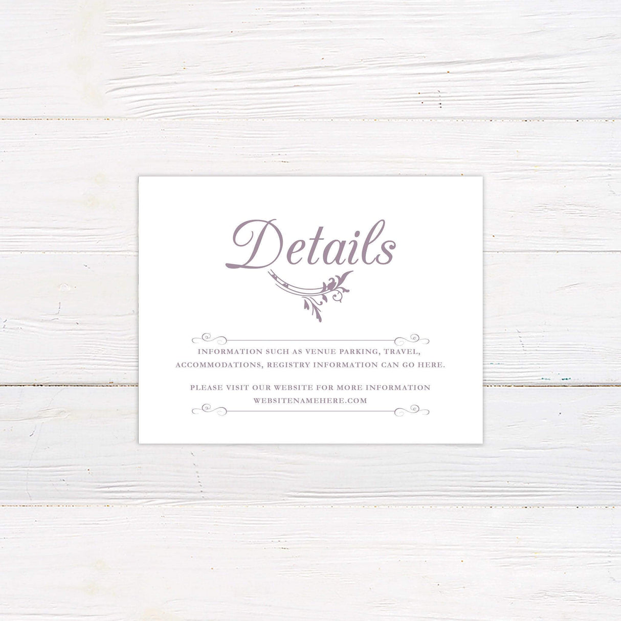 Enchanted Details Cards - goprintplus