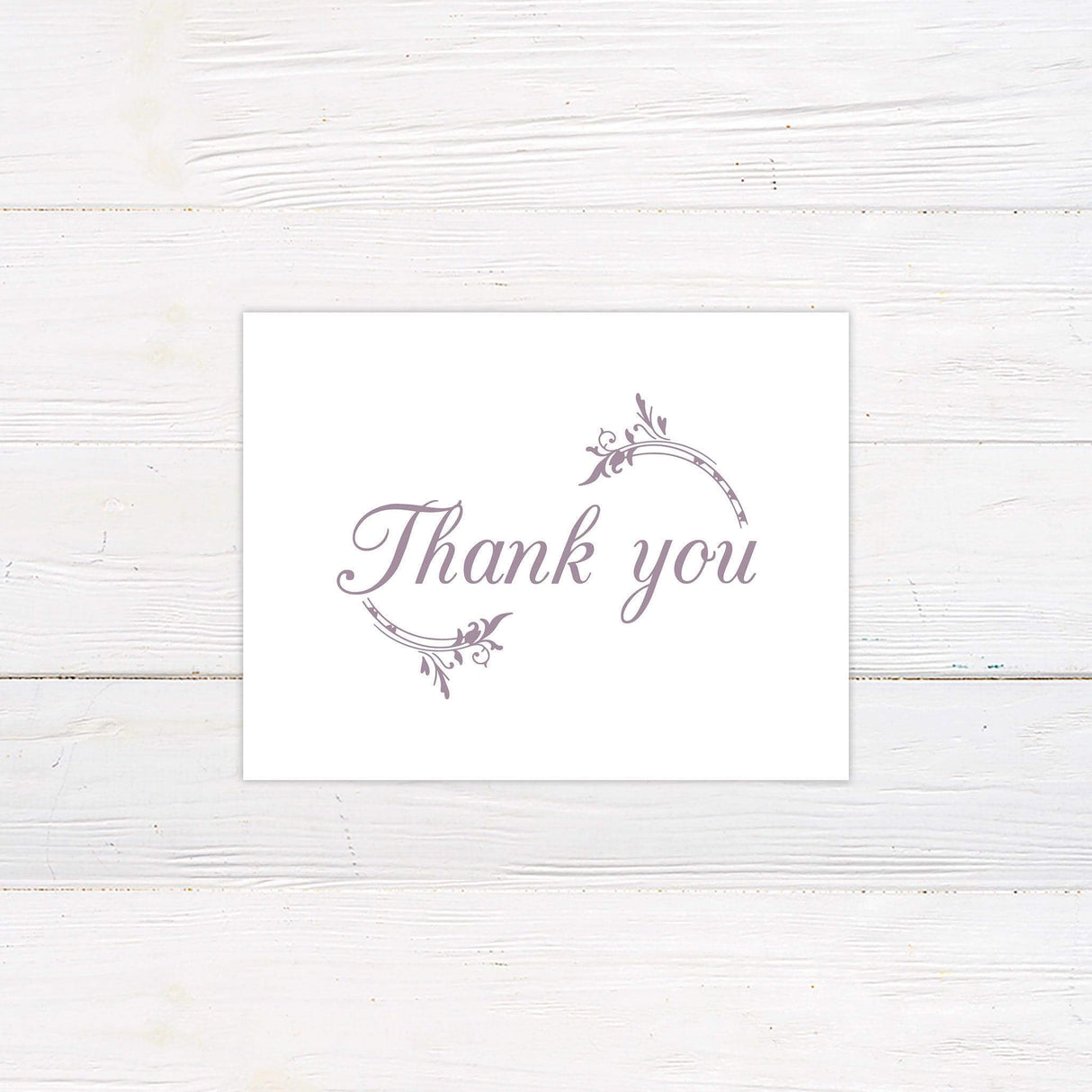 Enchanted Thank You Card - goprintplus