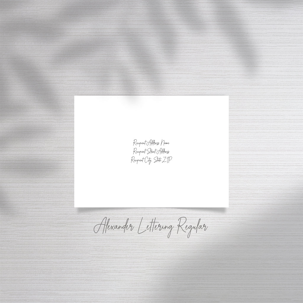 Professional Envelope Addressing